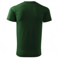 Koszulka męska Heavy New 137 - Butelkowa zieleń