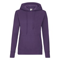 Bluza damska z kapturem - Heather purple