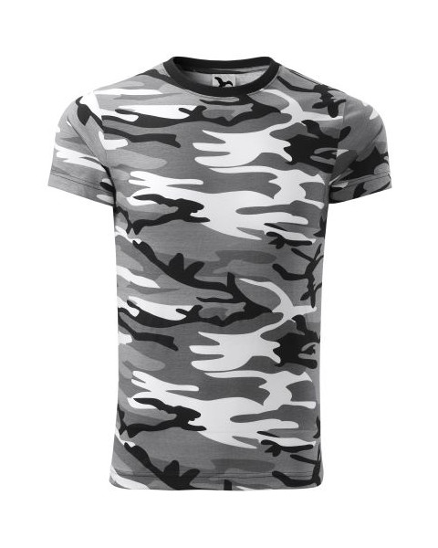 Koszulka męska Camouflage 144 - Moro: szare