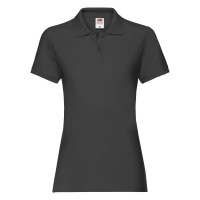Koszulka damska Premium Polo - Czarny