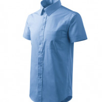 Koszula męska Chic 207 - Jasny niebieski