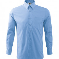 Koszula męska Style LS 209 - Jasny niebieski