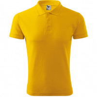Koszulka męska Pique Polo 203 - Żółty