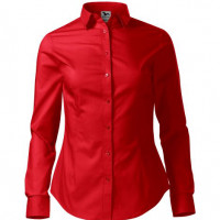 Koszula damska Style LS 229 - Czerwony