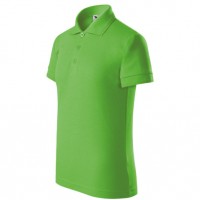 Koszulka dziecięca Pique Polo 222 - Jasny zielony