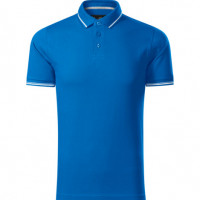 Koszulka polo męska Perfection Plain 251 - Niebieski