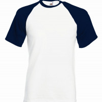 Koszulka Baseball z krótkim rękawem - Biały