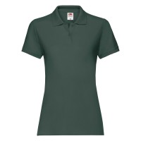 Koszulka damska Premium Polo - FOREST GREEN