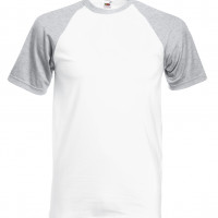 Koszulka Baseball z krótkim rękawem - Biały
