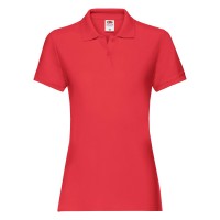 Koszulka damska Premium Polo - Czerwony