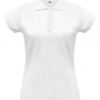 Koszulka polo damska - Biały