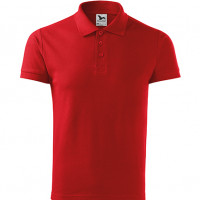 Koszulka polo męska Cotton Heavy 215 - Czerwony