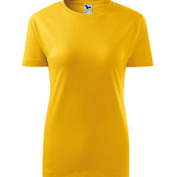 Koszulka damska Classic New 133 - Żółty