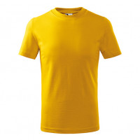 Koszulka dziecięca Basic 138 - Żółty