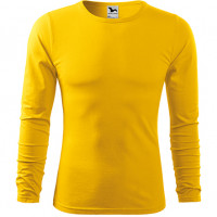 Koszulka męska Fit-T Long Sleeve 119 - Żółty