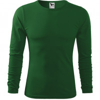 Koszulka męska Fit-T Long Sleeve 119 - Butelkowa zieleń