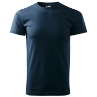 Koszulka męska Basic 129 - Granat