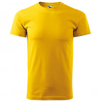 Koszulka męska Basic 129 - Żółty