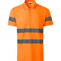 Koszulka polo odblaskowa HV Runway 2V9 - Pomarańczowy