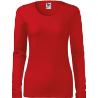 Koszulka damska Slim 139 - Czerwony
