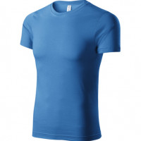 Koszulka męska Paint P73 - Jasny niebieski