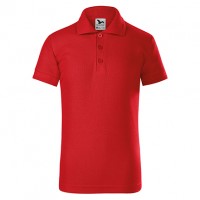 Koszulka dziecięca Pique Polo 222 - Czerwony