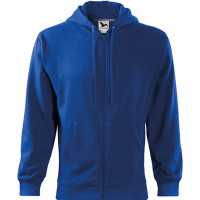 Bluza męska Trendy Zipper 410 - Niebieski