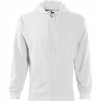 Bluza męska Trendy Zipper 410 - Biały
